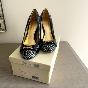Coach Desaree Tweed Pump Heels Size 8